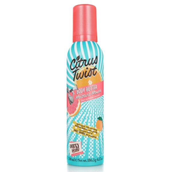 Dirty Works Citrus Twist Body Butter Mousse 200ml