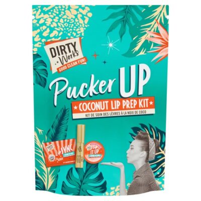 Dirty Works Pucker Up Coconut Lip Prep Kit