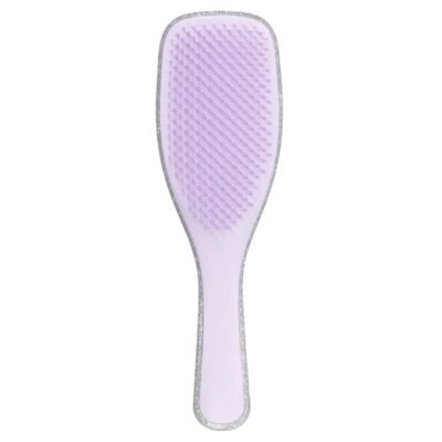 Tangle Teezer Wet Detangling Silver Glitter Lilac Ιδανική Βούρτσα που Ξεμπλέκει Εύκολα τα Βρεγμένα Μαλλιά 1 Τεμάχιο