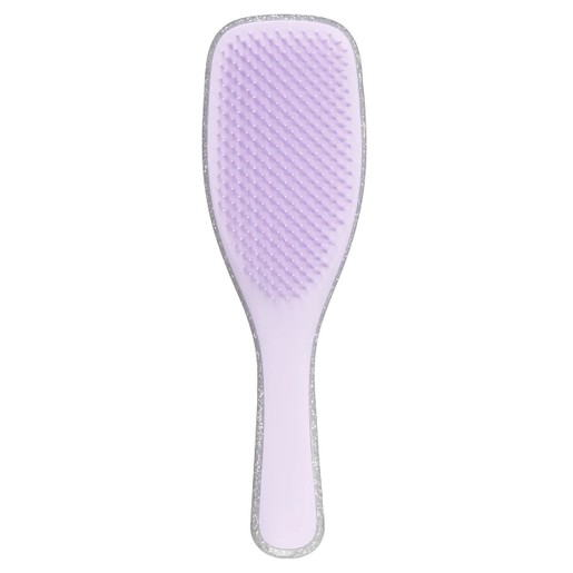 Tangle Teezer Wet Detangling Silver Glitter Lilac Ιδανική Βούρτσα που Ξεμπλέκει Εύκολα τα Βρεγμένα Μαλλιά 1 Τεμάχιο