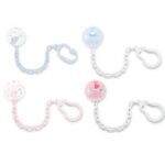 NUK Baby Rose & Blue Αλυσίδα Πιπίλας Για Το Ασφαλές Κρέμασμα Της Πιπίλας