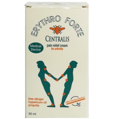 Erythro Forte Centralis Pain Relief Cream For Arthritis Κρέμα που Ανακουφίζει τους Πόνους των Αρθρώσεων 50ml