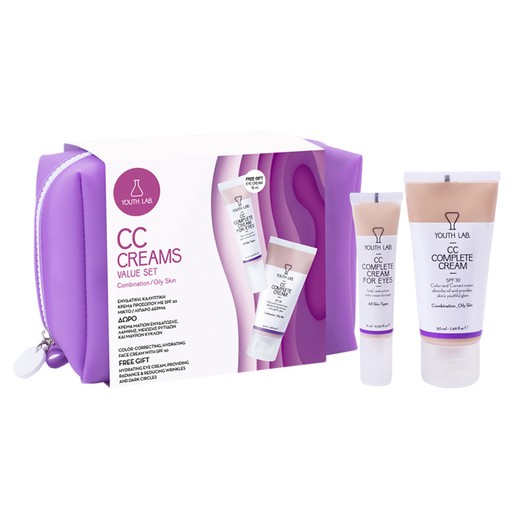 Oily Skin Spf30 50ml & Δώρο CC Complete Cream for Eyes 15ml