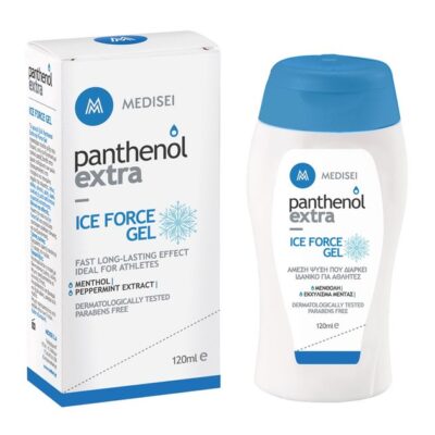 Medisei Panthenol Extra Ice Force Gel Κρυοθεραπείας για Άμεση Χαλάρωση των Μυών