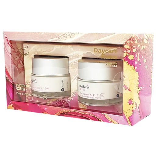 Medisei Panthenol Extra Daycare Rules Limited Edition Gift Set Day Cream Spf 2x50ml