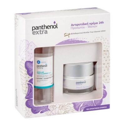Medisei Panthenol Extra Πακέτο Προσφοράς Face & Eye Cream 50ml & Δώρο Micellar True Cleanser 100ml