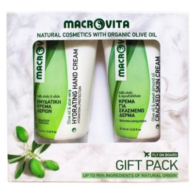 Macrovita Ενυδατική Κρέμα Χεριών 60ml + Κρέμα για Σκασμένο Δέρμα 60ml