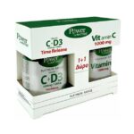 Power of Nature Πακέτο Προσφοράς Platinum Range Vitamin C+D3 1000mg/1000iu 30tabs & Δώρο Vitamin C 1000mg 20tabs/