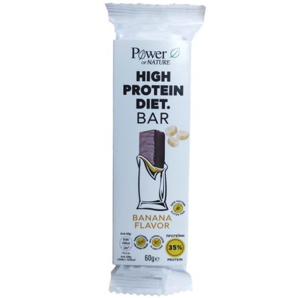 Power of Nature High Protein Diet Bar Banana Flavor 60gr