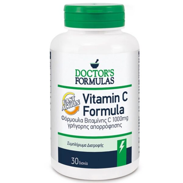 Doctor's Formulas Vitamin C 1000mg Formula Fast Action 30caps