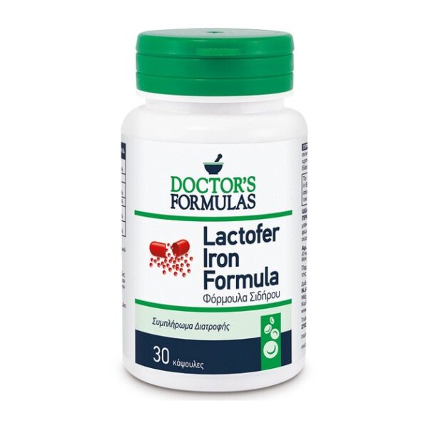 Doctor's Formulas Lactofer Iron Formula 30caps