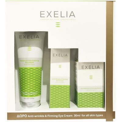 Exelia Πακέτο Προσφοράς Radiance & Revitalizing Face Mask 125ml & Δώρο Anti-Wrinkle & Firming Eye Cream 30ml & Serum 30ml