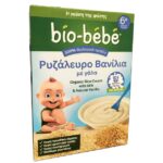Bio-Bebe Ρυζάλευρο Βανίλια με Γάλα 6m+ Βιολογικής Καλλιέργειας 200gr Έκπτωση -0