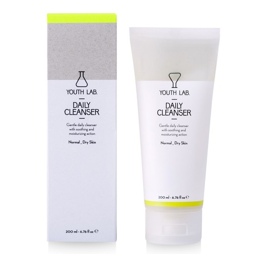 YOUTH LAB. Daily Cleanser Normal Dry Skin Gel Καθαρισμού για Κανονικές - Ξηρές Επιδερμίδες 200ml