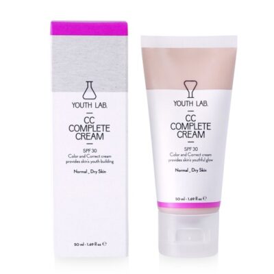 YOUTH LAB. CC Complete Cream Spf30 Normal Dry Skin Έγχρωμη Κρέμα για Κανονικές - Ξηρές Επιδερμίδες 50ml
