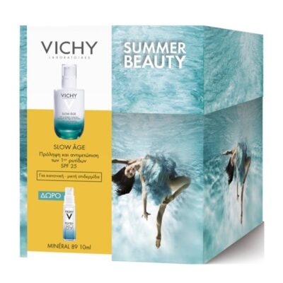 Vichy Πακέτο Προσφοράς Slow Age Spf25 για Κανονική - Μικτή Επιδερμίδα 50ml & Δώρο Mineral 89 Booster 10ml