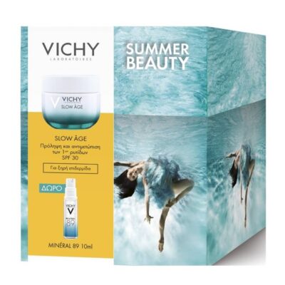 Vichy Πακέτο Προσφοράς Slow Age Cream Balm Spf30 για Ξηρή Επιδερμίδα 50ml & Δώρο Mineral 89 Booster 10ml