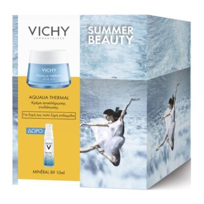 Vichy Πακέτο Προσφοράς Aqualia Thermal Rich Rehydrating Cream για Ξηρή Επιδερμίδα 50ml & Δώρο Mineral 89 Booster 10ml