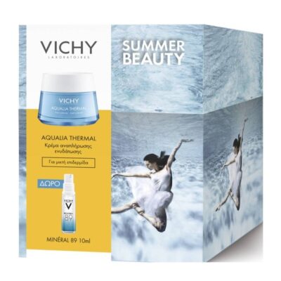Vichy Πακέτο Προσφοράς Aqualia Thermal Gel-Cream Rehydrating για Μικτή Επιδερμίδα 50ml & Δώρο Mineral 89 Booster 10ml