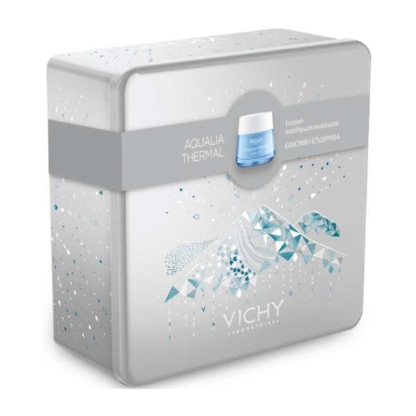 Vichy Promo Aqualia Thermal Rehydrating Light Cream Λεπτόρρευστη Κρέμα Ενυδάτωσης Κανονικές/Μικτές Επιδ/δες Μεταλλικό Κουτί 50ml
