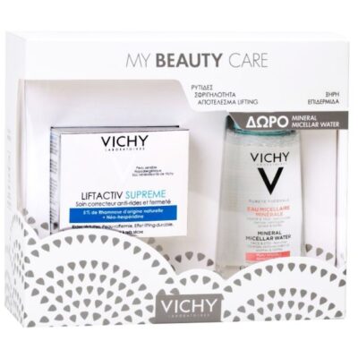 Vichy Promo Liftactiv Supreme για Ξηρές Πολύ Ξηρές Επιδερμίδες 50ml & Mineral Micellar Water για Ευαίσθητες Επιδερμίδες 100ml