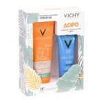 Vichy Πακέτο Προσφοράς Capital Soleil Fresh Protective Milk Face & Body Spf50+