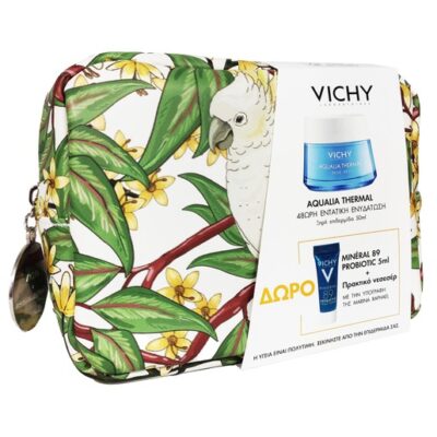 Vichy Πακέτο Προσφοράς Aqualia Thermal Rich Rehydrating Day Cream 50ml & Δώρο Mineral 89 Probiotic 5ml & Νεσεσέρ Marina Raphael
