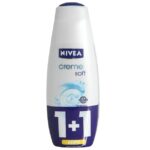 Nivea Creme Soft Αναζωογονητικό Κρεμώδες Αφρόλουτρο 2x750ml 1+1 Δώρο