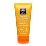 Apivita Suncare Oil Balance Light Texture Face Cream With Immortelle & 3D Pro-Algae Spf30