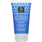Apivita After Sun Cooling Cream Gel Face-Body With Fig & Aloe 100ml