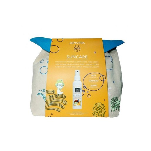 Apivita Πακέτο Προσφοράς Suncare Kids Protection Face & Body Spray Spf50 με Αλόη & Καλέντουλα 150ml & Δώρο Παιδικό Backpack