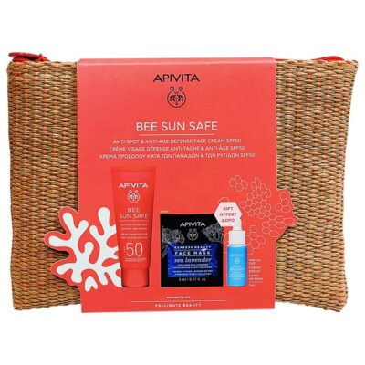 Apivita Promo Bee Sun Safe Anti-Spot & Anti-Age Cream Spf50