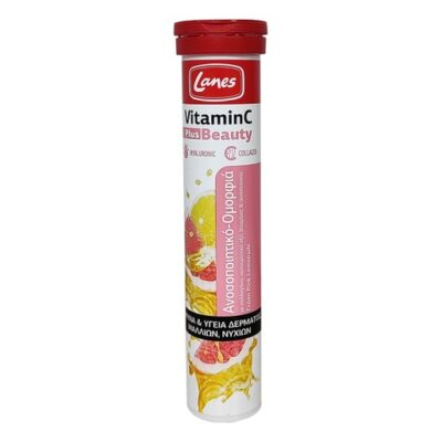 Lanes Vitamin C 500mg Plus Beauty 20 Effer.Tabs