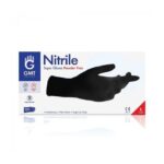 GMT Super Gloves Nitrile Powder Free Black Επαγγελματικά Γάντια Μιας Χρήσης Μη Αποστειρωμένα Χωρίς Πούδρα & Latex 100 Τεμάχια