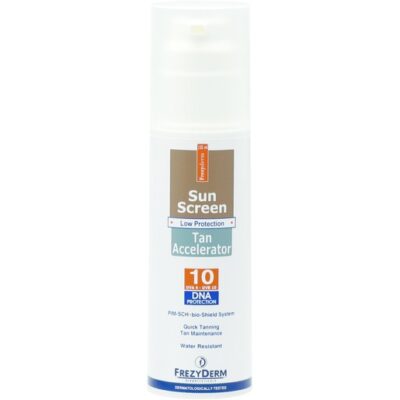 Frezyderm Sun Screen Spf10 Tan Accelerator 150ml