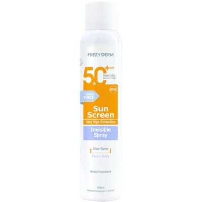 Frezyderm Sun Screen Spf50+ Invisible Spray 200ml