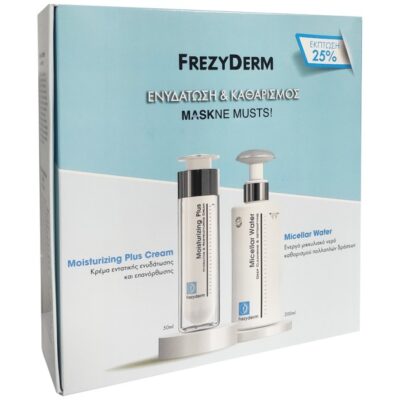 Frezyderm Πακέτο Προσφοράς Moisturizing Plus Cream 50ml & Micellar Water 200ml
