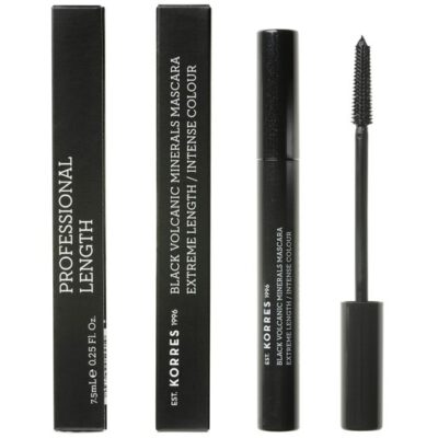 Korres Black Volcanic Minerals Professional Length Mascara 01 Black 7.5ml