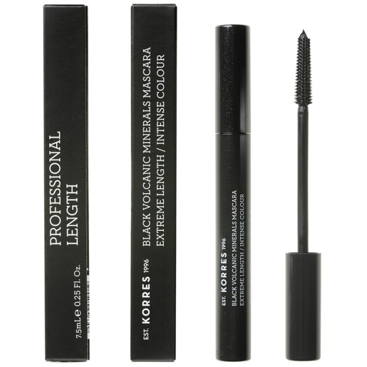 Korres Black Volcanic Minerals Professional Length Mascara 01 Black 7.5ml