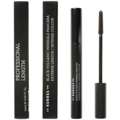 Korres Black Volcanic Minerals Mascara Extreme Length Brown 7.50ml