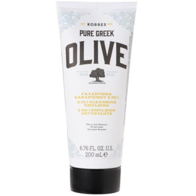 Korres Pure Greek Olive 3 In 1 Cleansing Emulsion 200ml