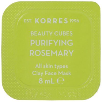 Korres Beauty Cubes Purifying Rosemary Clay Face Mask 8ml