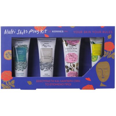 Korres Multi Shots Play Kit Μάσκα με Πράσινη Άργιλο 18ml