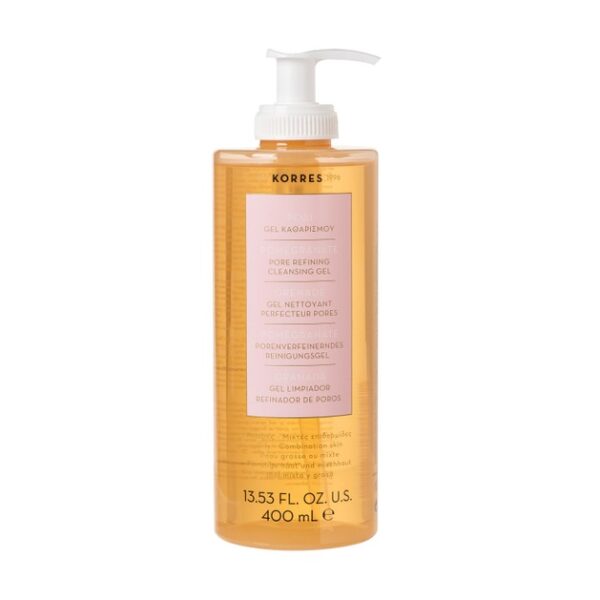 Korres Pomegranate Cleansing Gel Δροσιστικό Τζελ Καθαρισμού με Ρόδι 400ml
