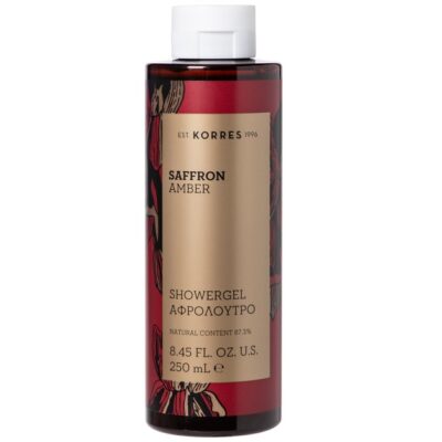 Korres Saffron Amber Showergel Αφρόλουτρο με Γλυκές