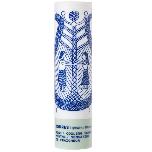 Korres Lip Balm Mint Cooling Sensation Εντατική Ενυδατική Φροντίδα για τα Χείλη με Μέντα για Αίσθηση Δροσιάς & Φρεσκάδας 4.5g