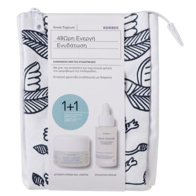 Korres Greek Yoghurt Promo Comforting Probiotic Serum 30ml & 48h Moisture Pro Day Cream-gel Normal Skin 40ml σε Ειδική Τιμή