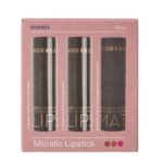 Korres Promo Morello Creamy Lipstick Νο23 Nature Purple &No34 Mocha Brown 2 X 3.5gr &Matte Lipstick No75 Strawberry Fields 3.5gr