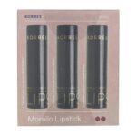 Korres Promo Morello Creamy Lipstick Νο04 Honey Nude & No56 Cherry Lush & No34 Mocha Brown 3 X 3.5gr σε Ειδική Τιμή