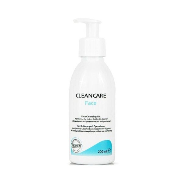 Synchroline Cleancare Face Cleansing Gel Τζελ Καθαρισμού Προσώπου 200ml